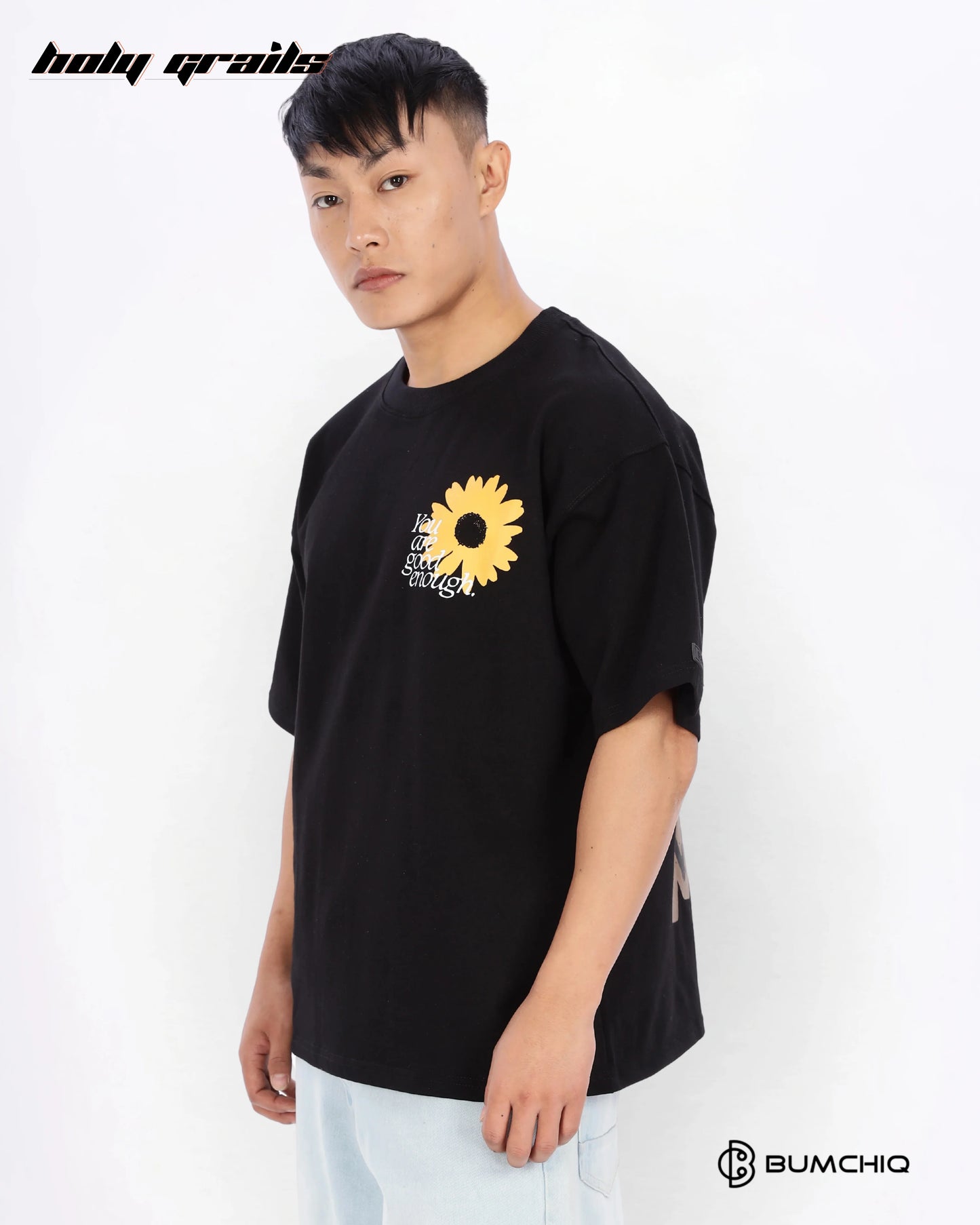Own Muse Black Oversize Tee HG x Bumchiq