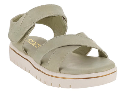 Sandalias Roze Verde Plataforma para Niña