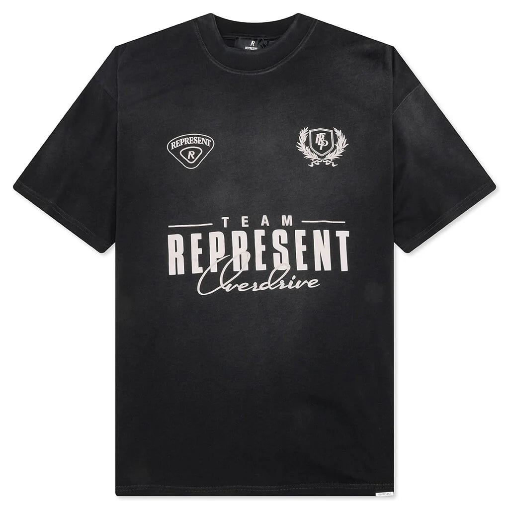 World Championship T Shirt Stained Black