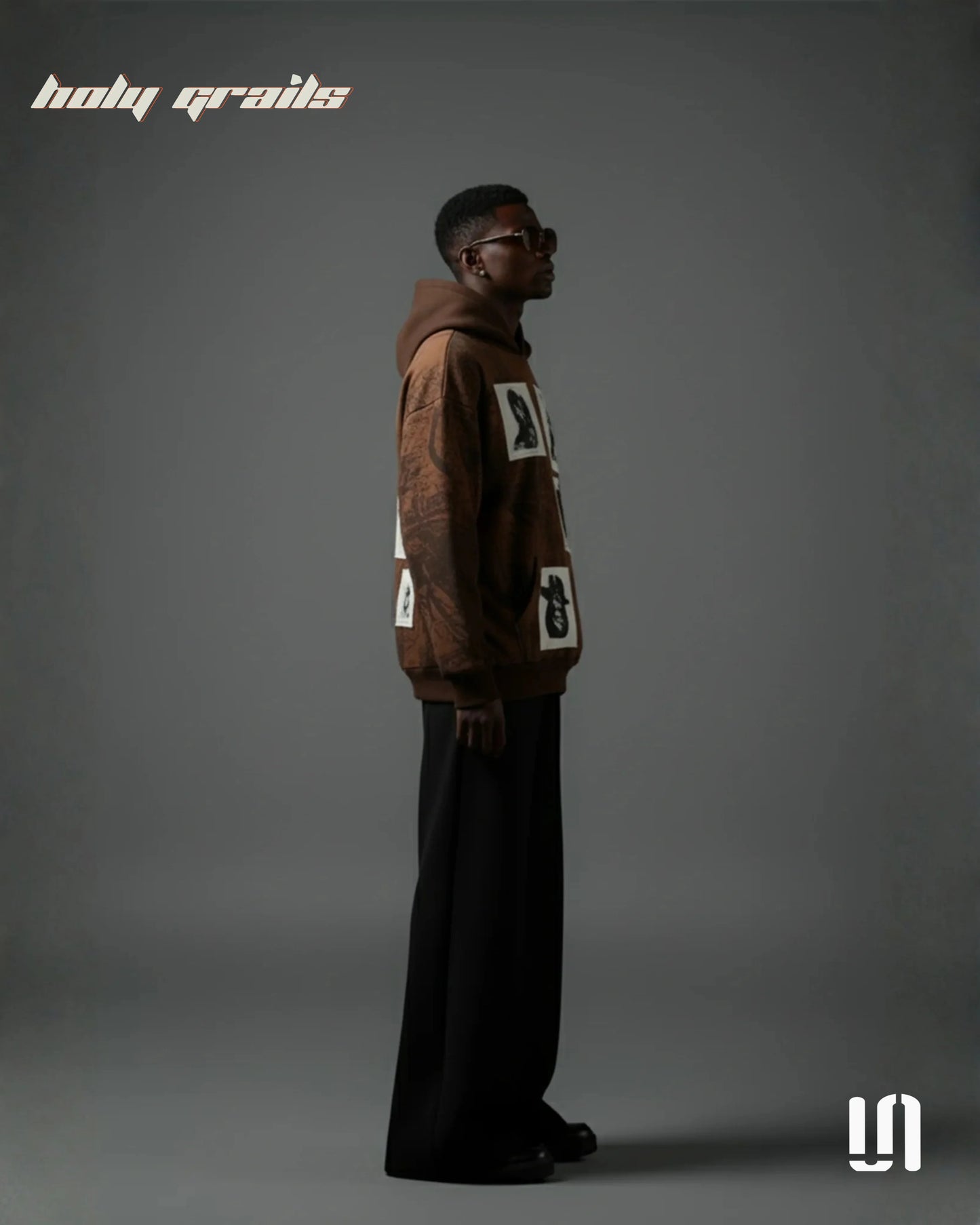 Ubran Roast Brown AOP Hoodie HG x Sullitt