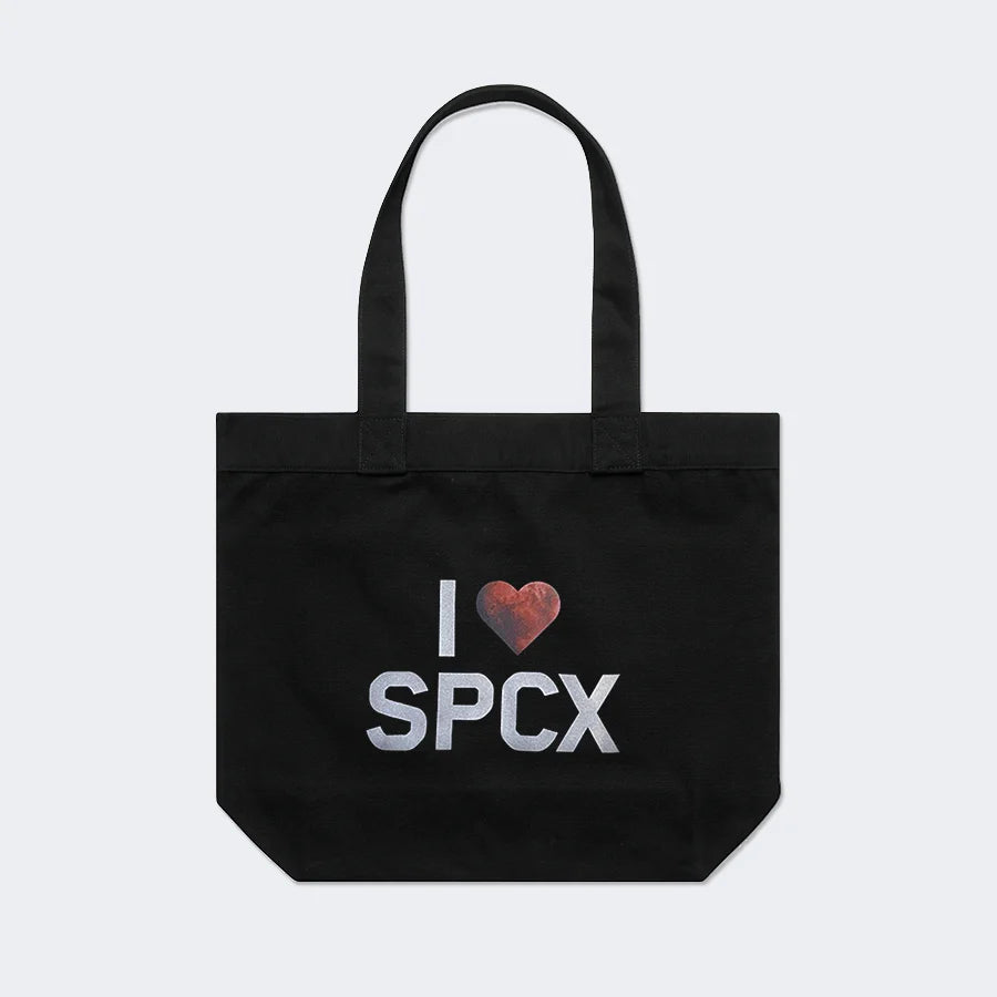 I HEART SPCX TOTE