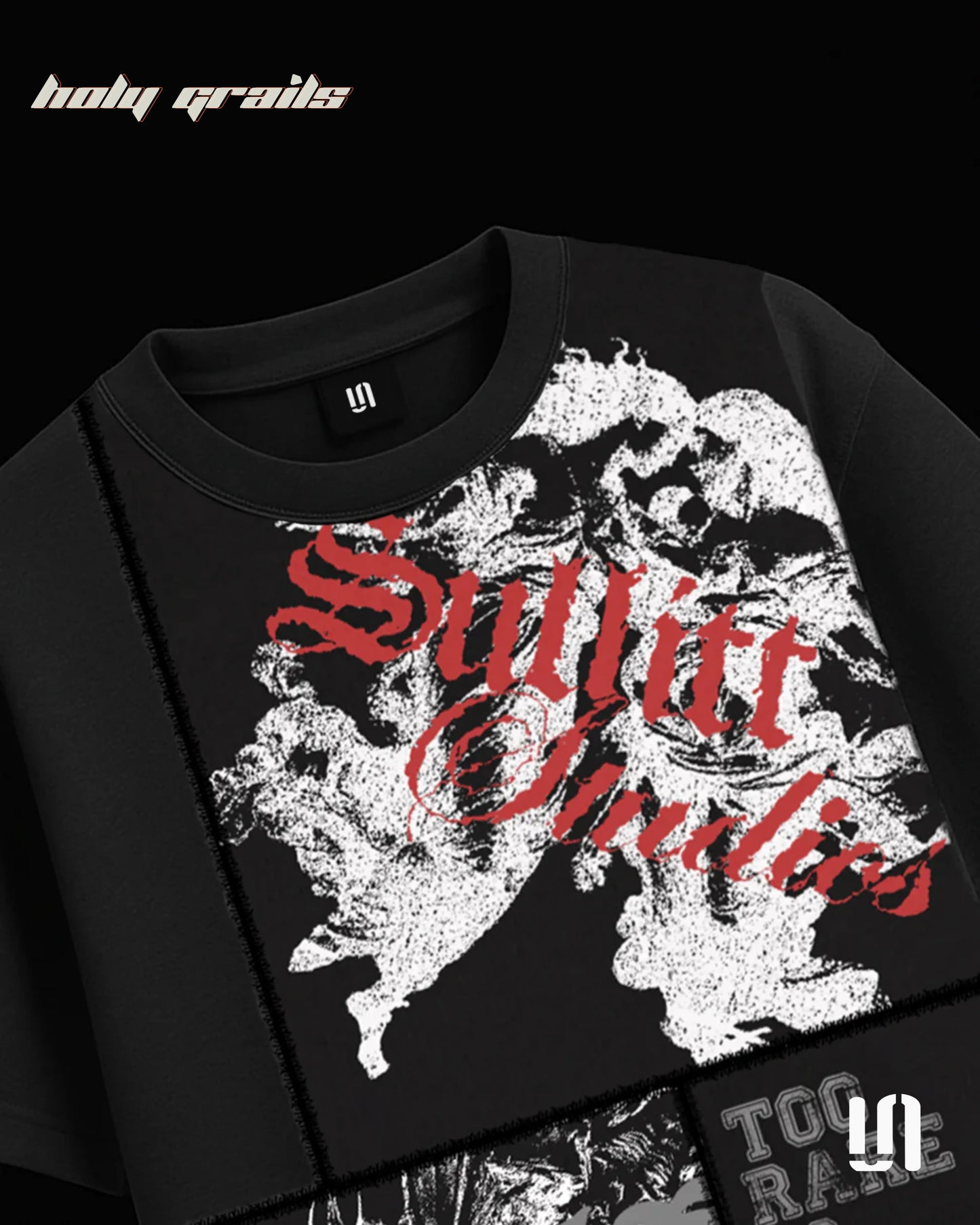 Angel Grey Patch Tee HG x Sullitt