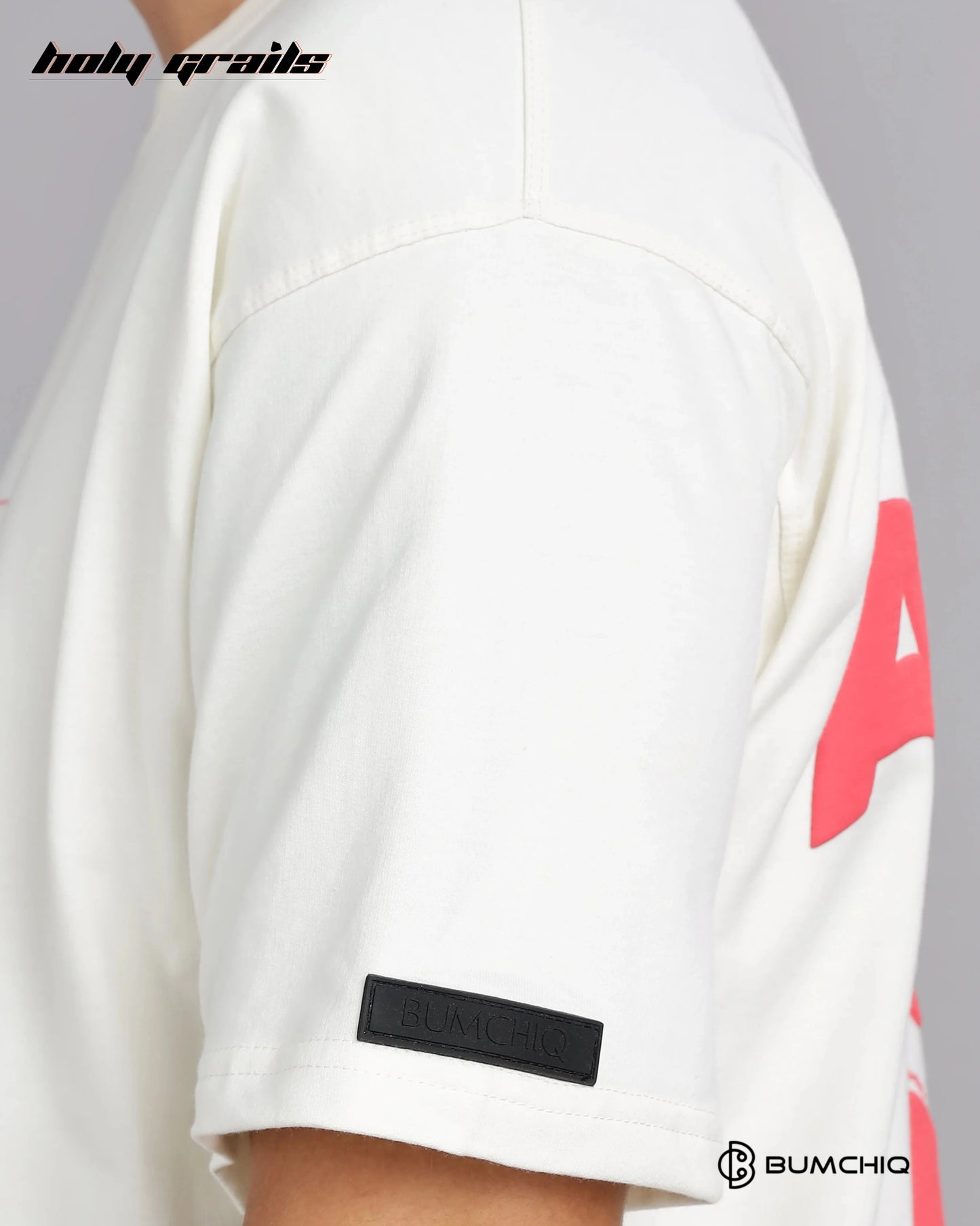 Adore You White Oversize Tee HG x Bumchiq