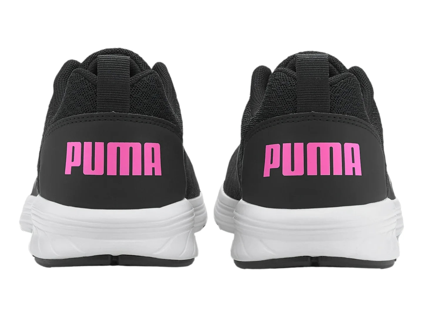 Tenis PUMA NRGY Comet Negro y Rosa para Mujer