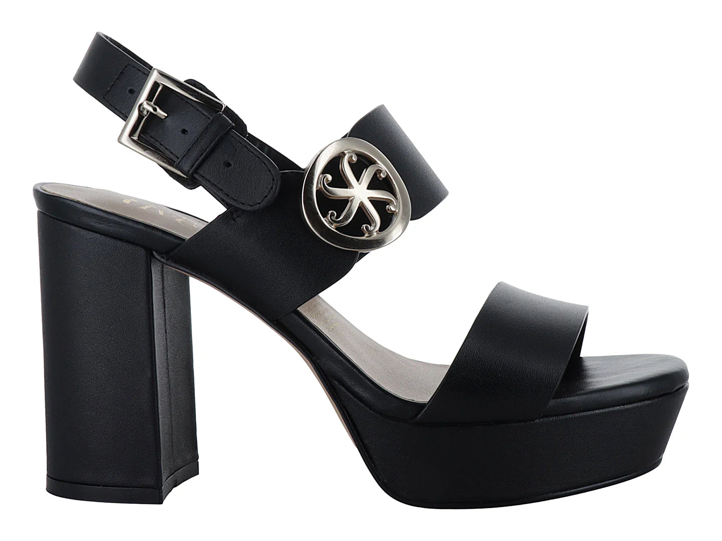 Sandalias Felipe Rivera de Piel Negro para Mujer