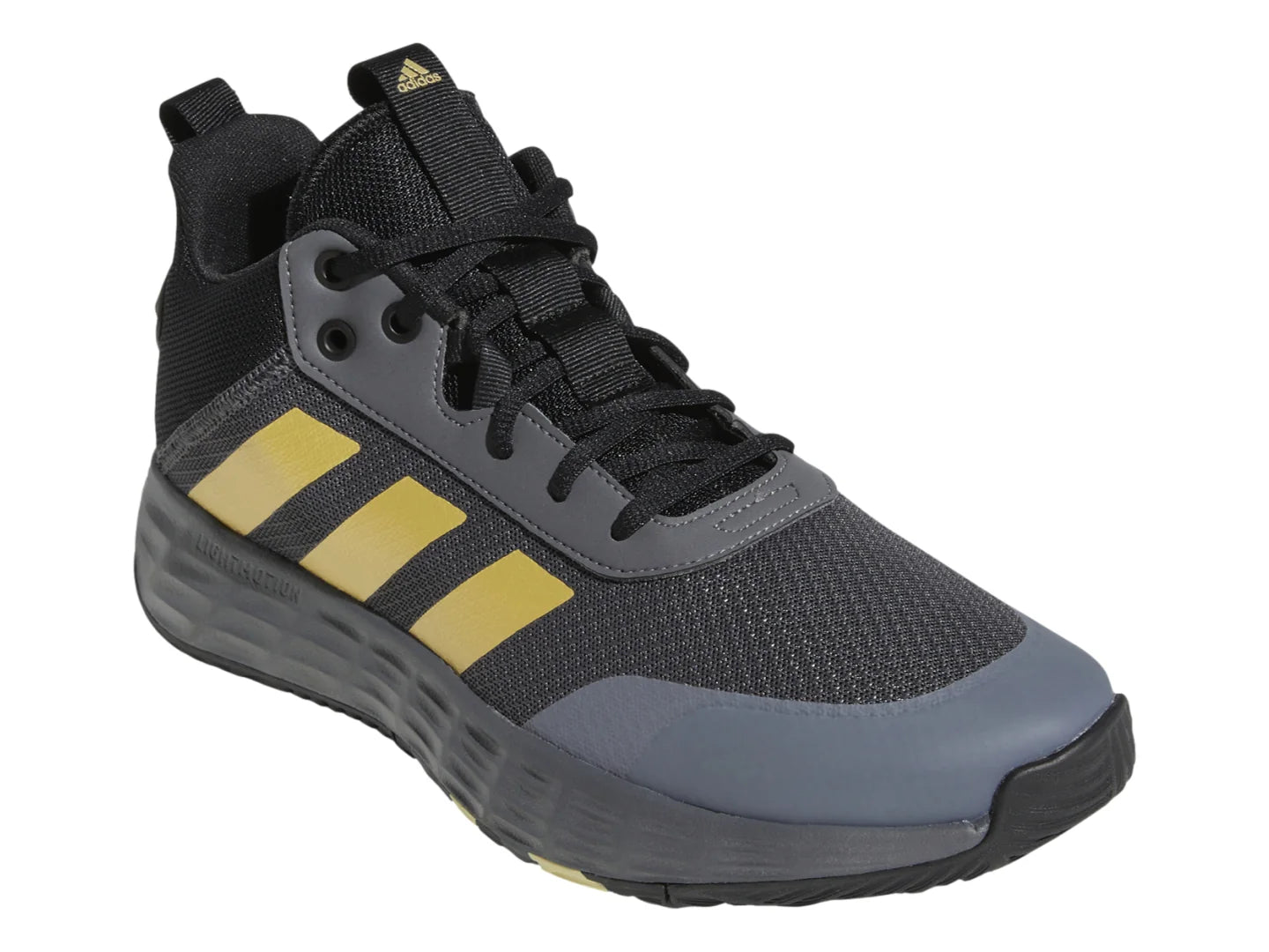 Tenis Adidas OwnTheGame 20 Gris y Dorado para Hombre