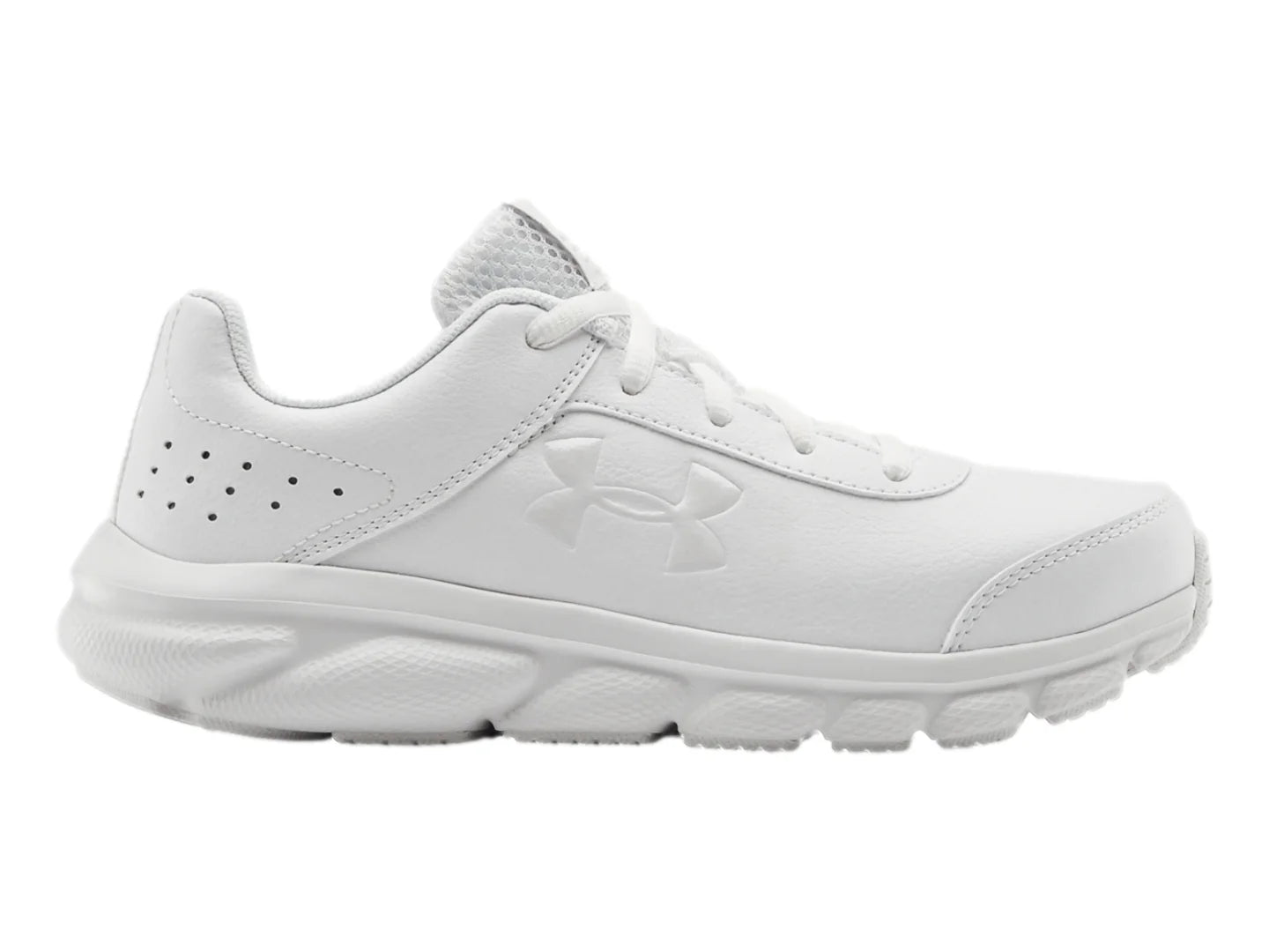 Tenis Under Armour Assert 8 Blanco para Niño