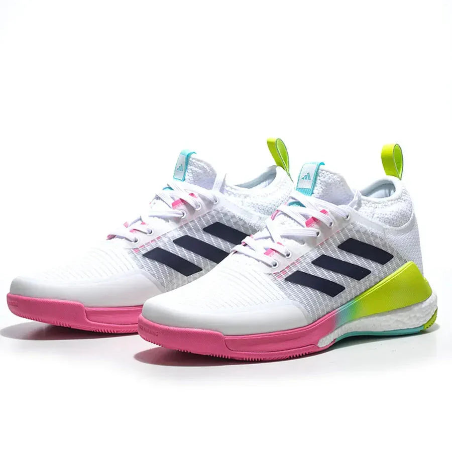 Tênis Adidas Crazyflight Mid Rosa