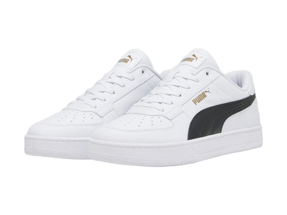 Tenis PUMA Caven 20 Blanco y Dorado para Hombre