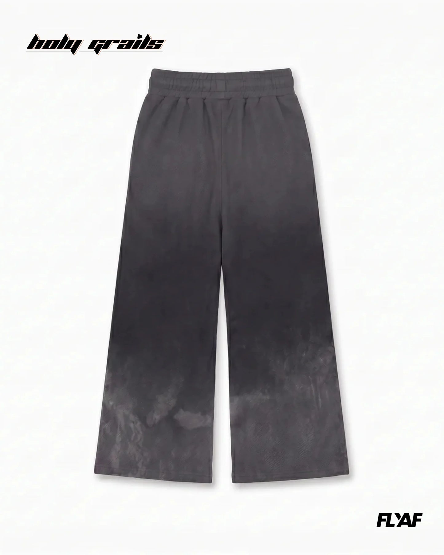 Amore Grey Baggy Joggers HG x FLYAF