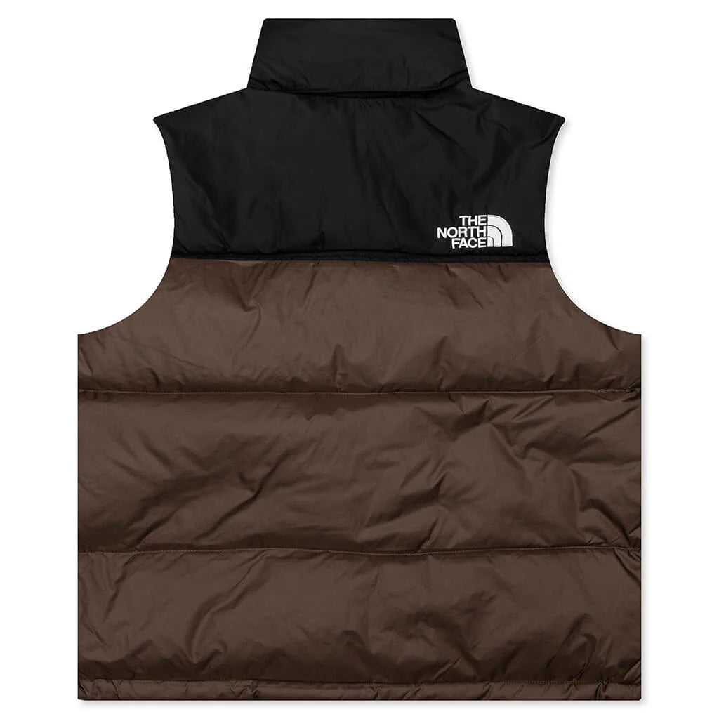 1996 Retro Nuptse Vest Smokey Brown