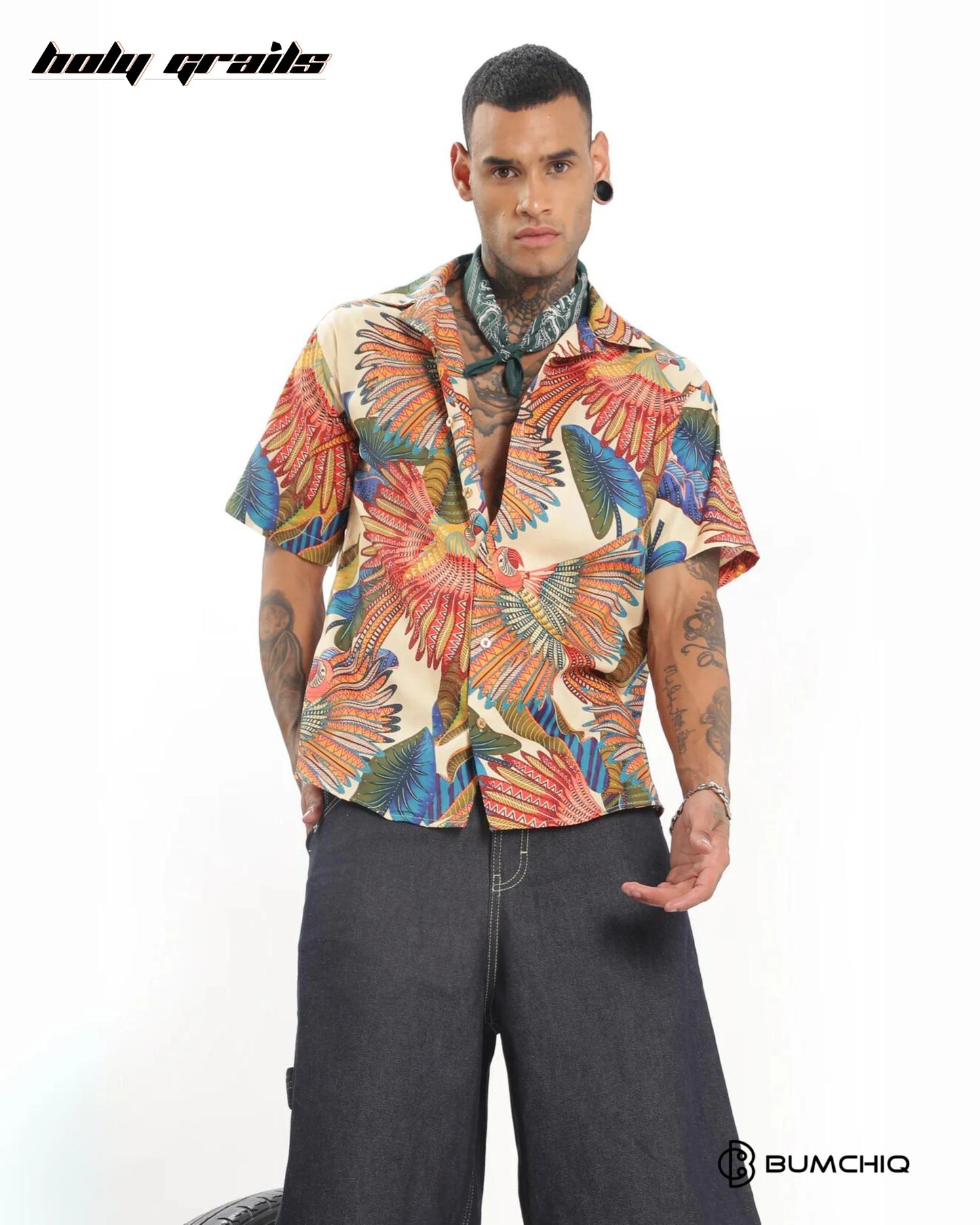 Artistry Parrot Shirt HG x Bumchiq