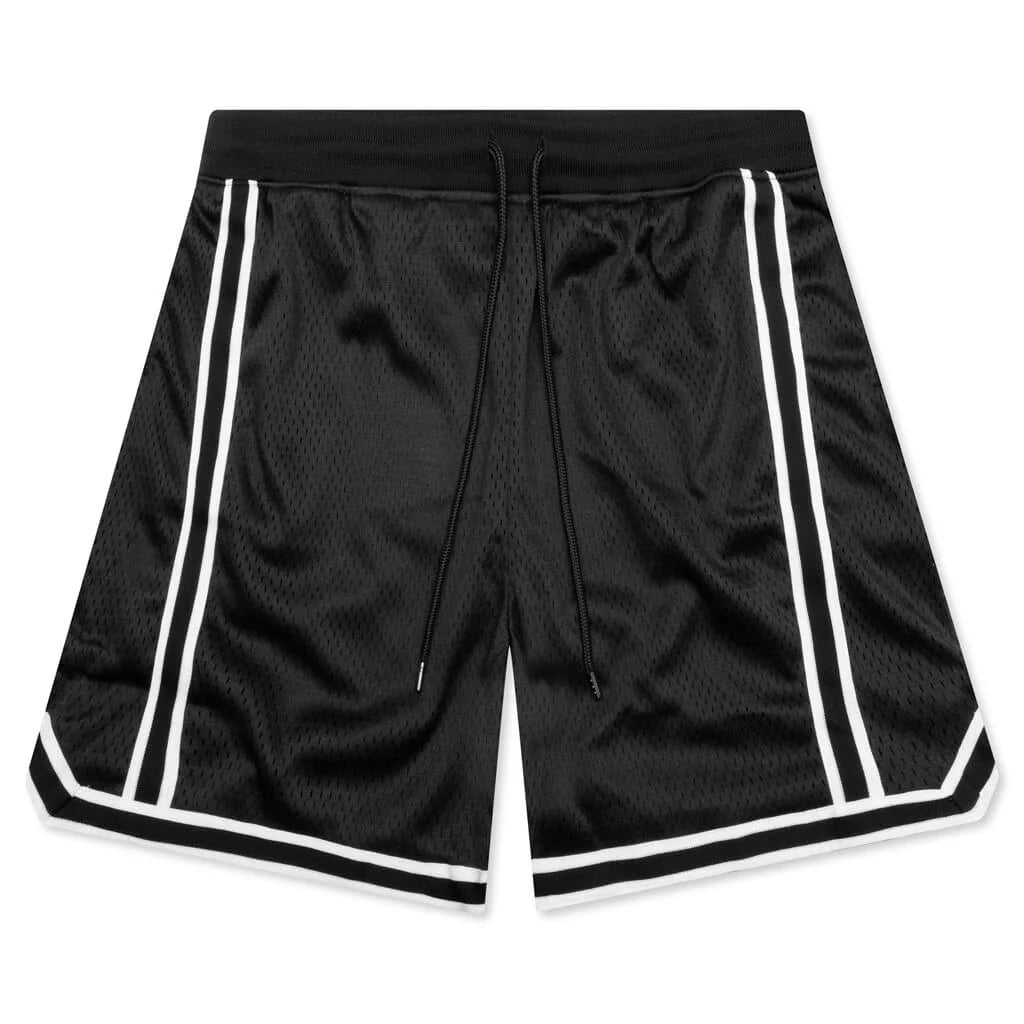 Vintage Varsity Shorts Black