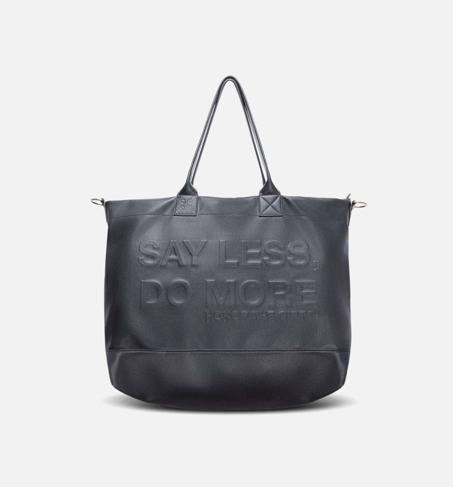 Do More Travel Tote Mens Bag Black