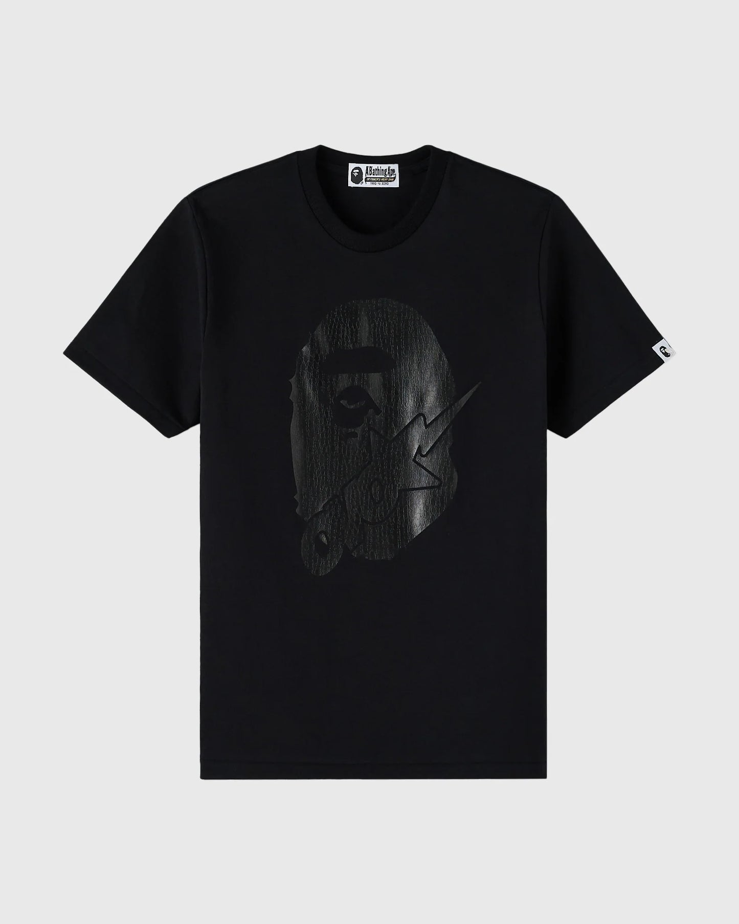 BAPE OVO Sta Crocodile Print Tee Black