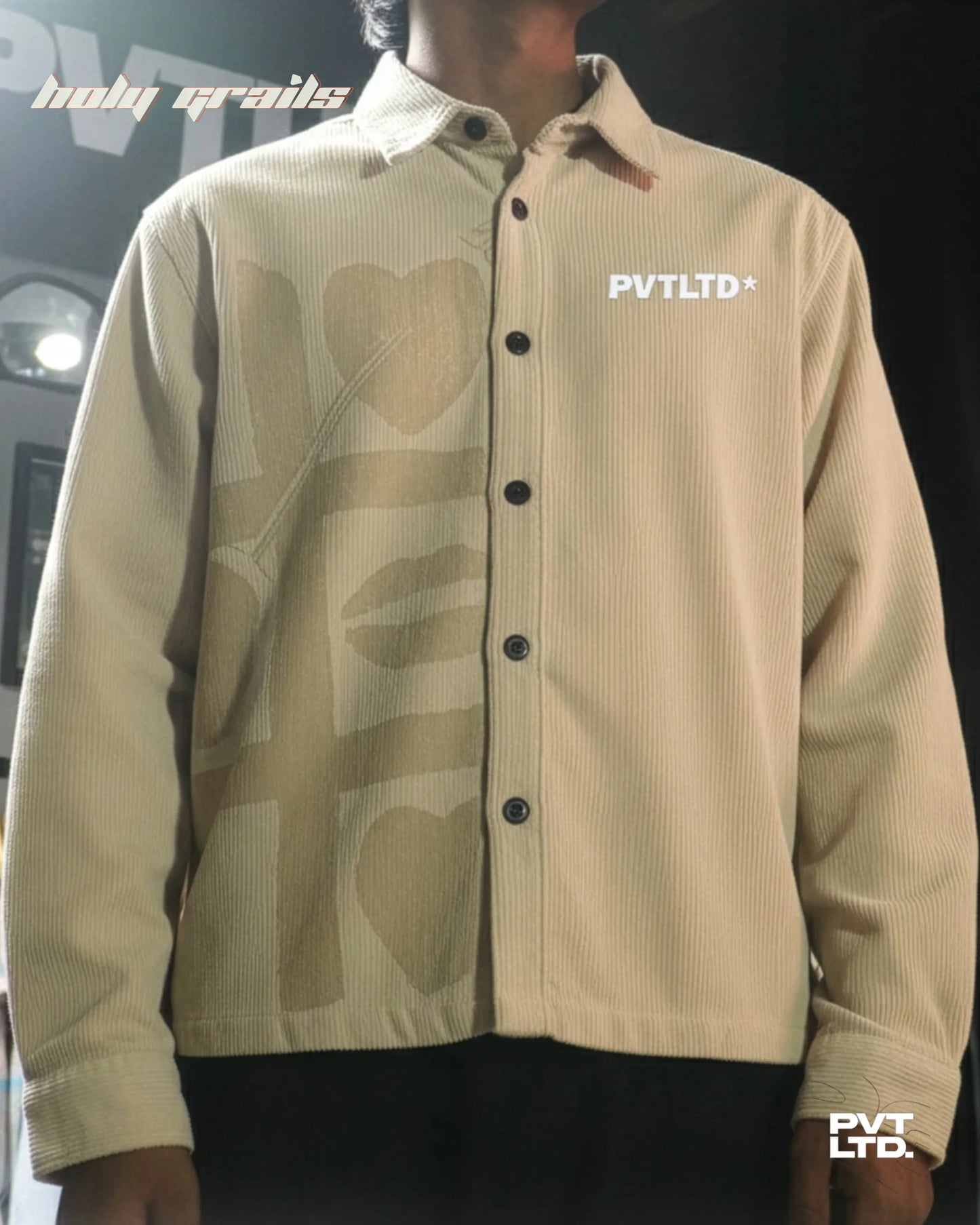 Love X O Corduroy Shirt HG x Pvt Ltd