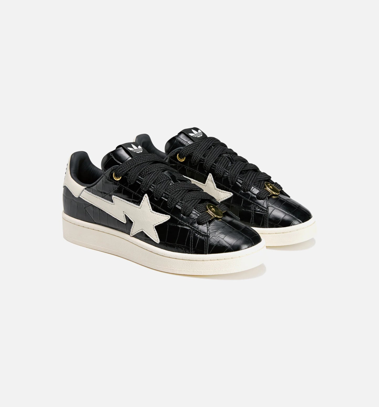 Bape x Campus 00s World Cup Mens Lifestyle Shoe Core Black Footwear White Core Black