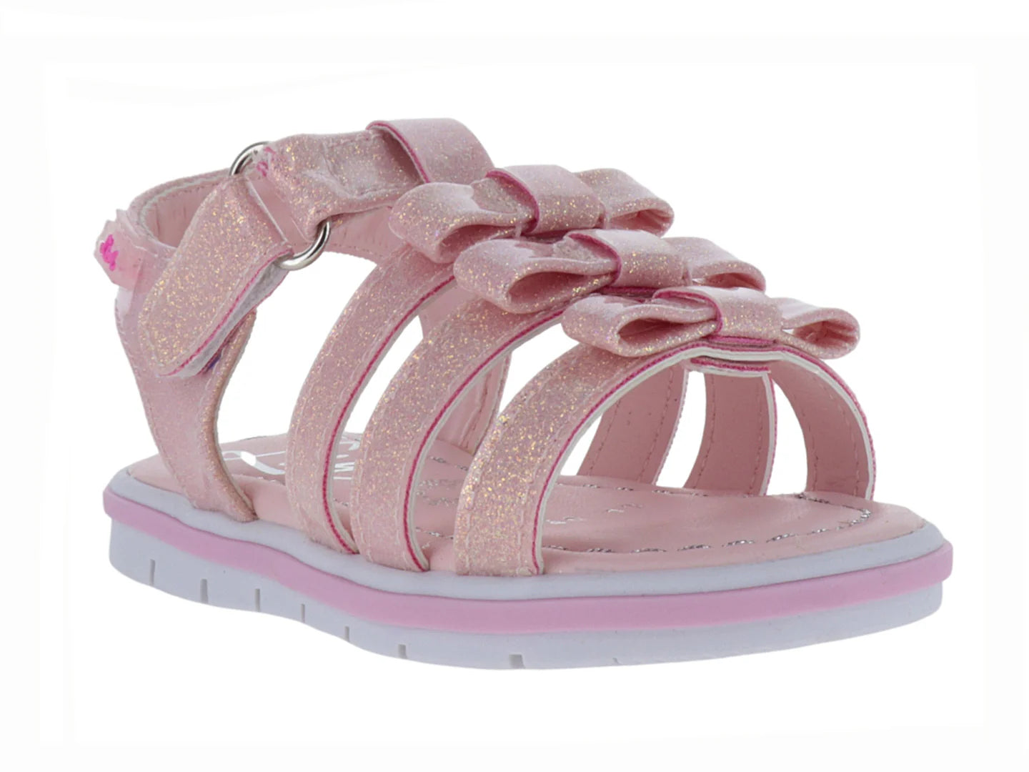 Sandalias LIA Rosa Brillantes para Niña