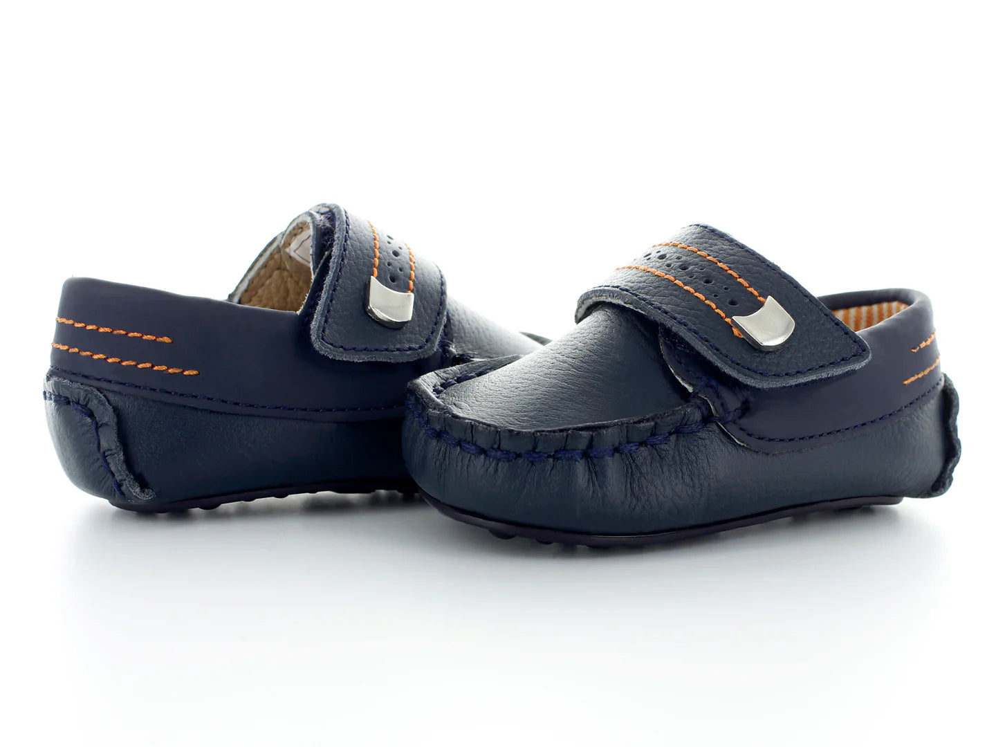 Zapatos Mocasines Miniburbujas Color Marino para Bebé