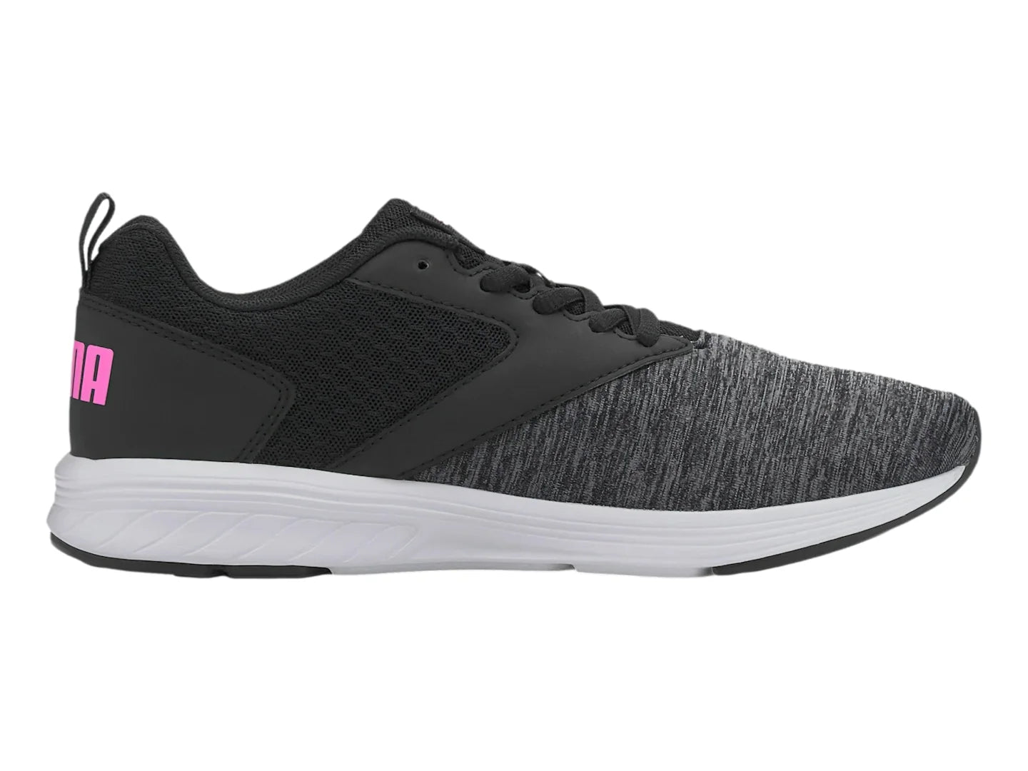 Tenis PUMA NRGY Comet Negro y Rosa para Mujer