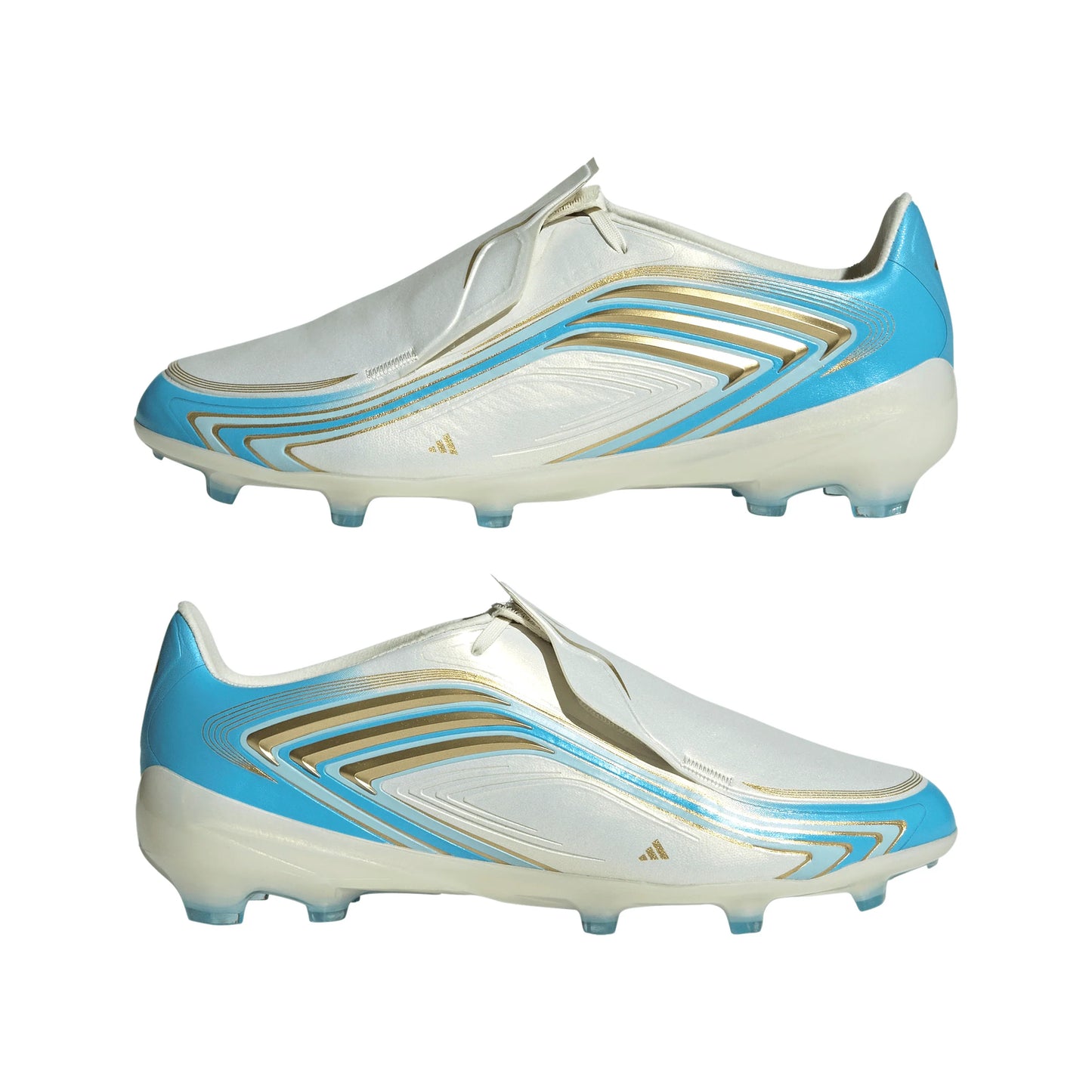 adidas F50 Messi Elite FG Firm Ground Youth Soccer Cleats Blue