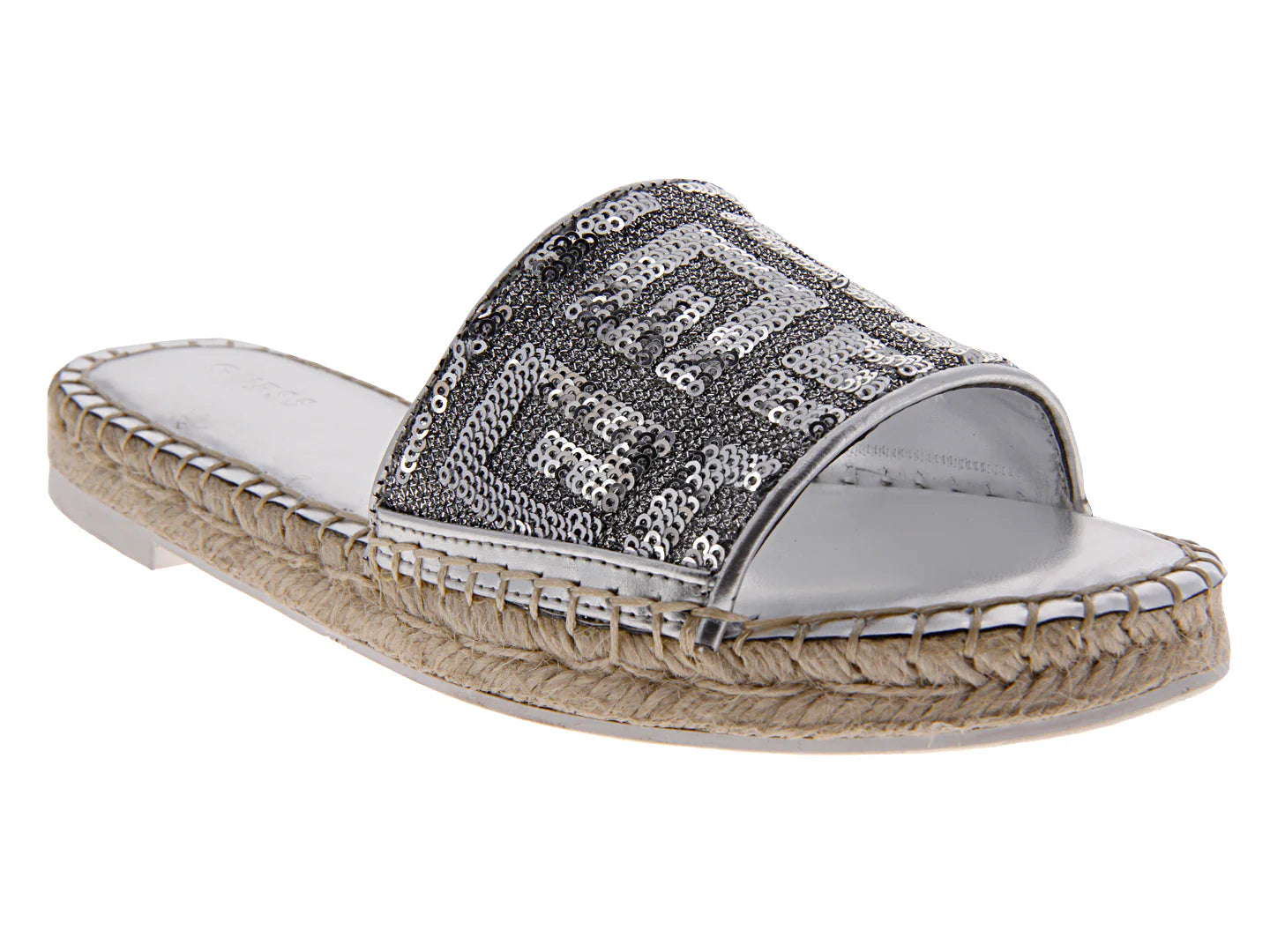 Sandalias Guess Guidan Silver para Mujer
