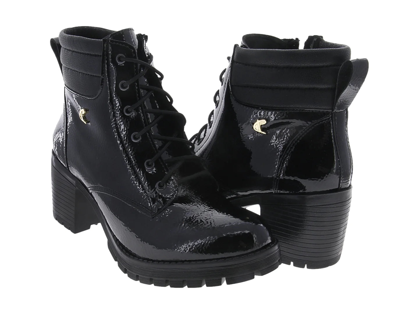 Botines Diva Charol Negro para Mujer