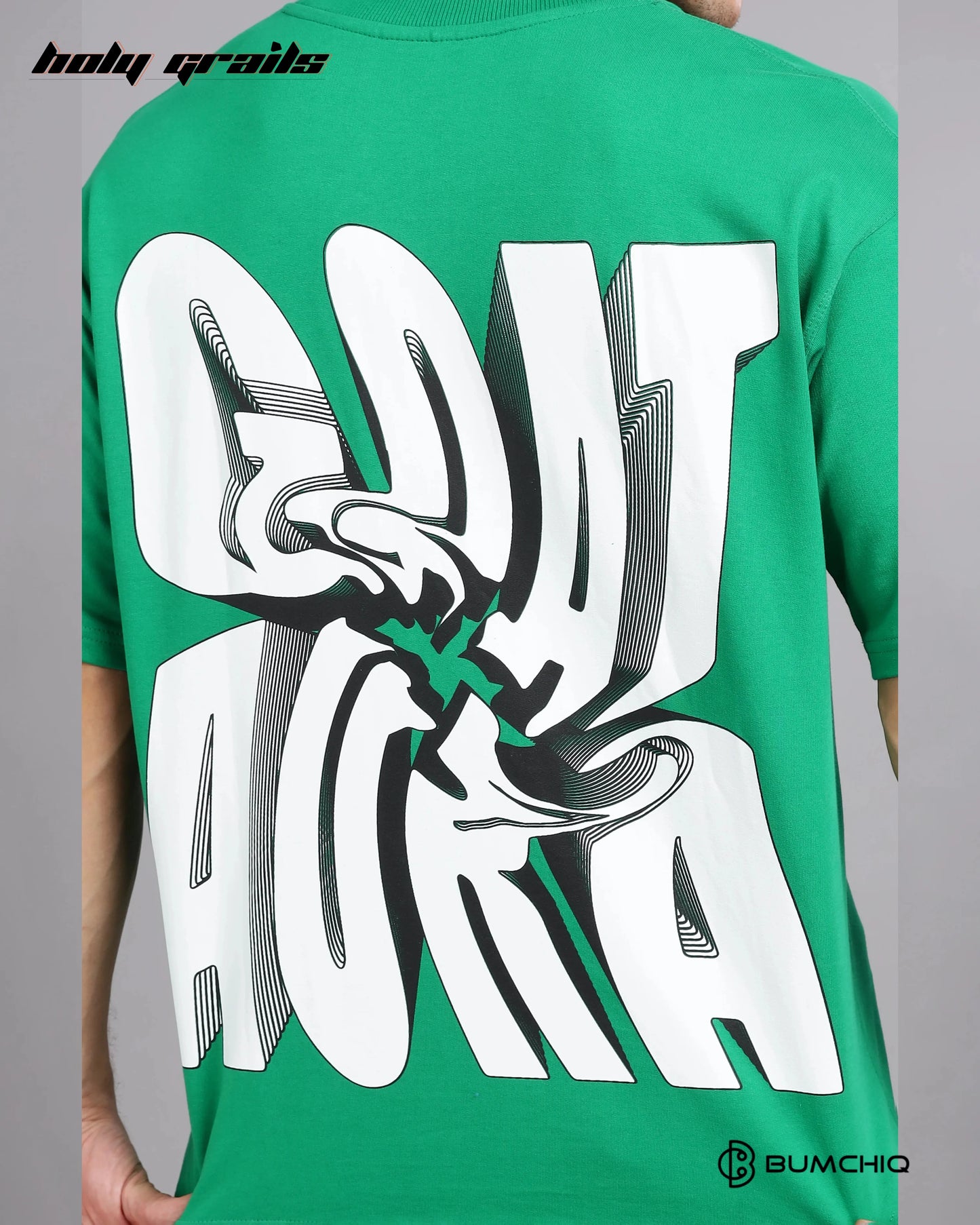 Goat Aura Green Oversize Tee HG x Bumchiq