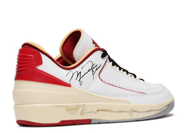 Nike Air Jordan 2 x Off White Retro Low SP White Varsity Red