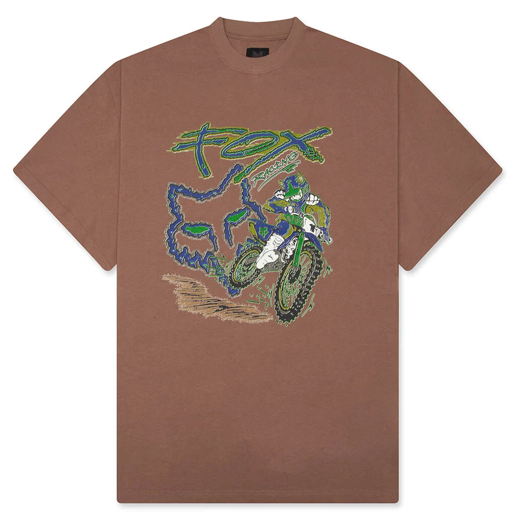 Fox LAB Racing T Shirt Brown