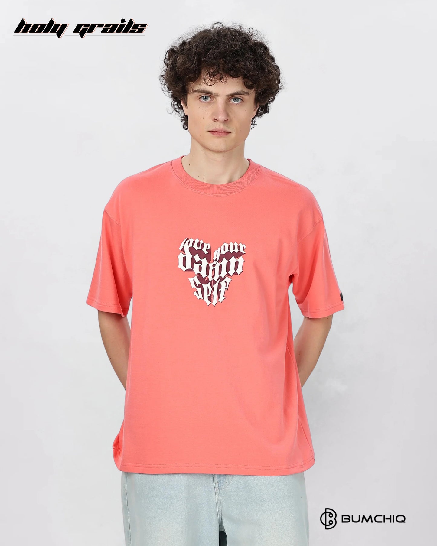 Love Live Pink Oversize Tee HG x Bumchiq