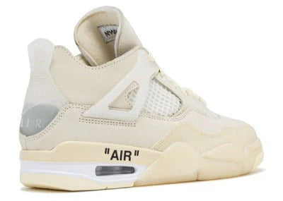 Nike Air Jordan 4 Retro x Off White SP Sail Wmns
