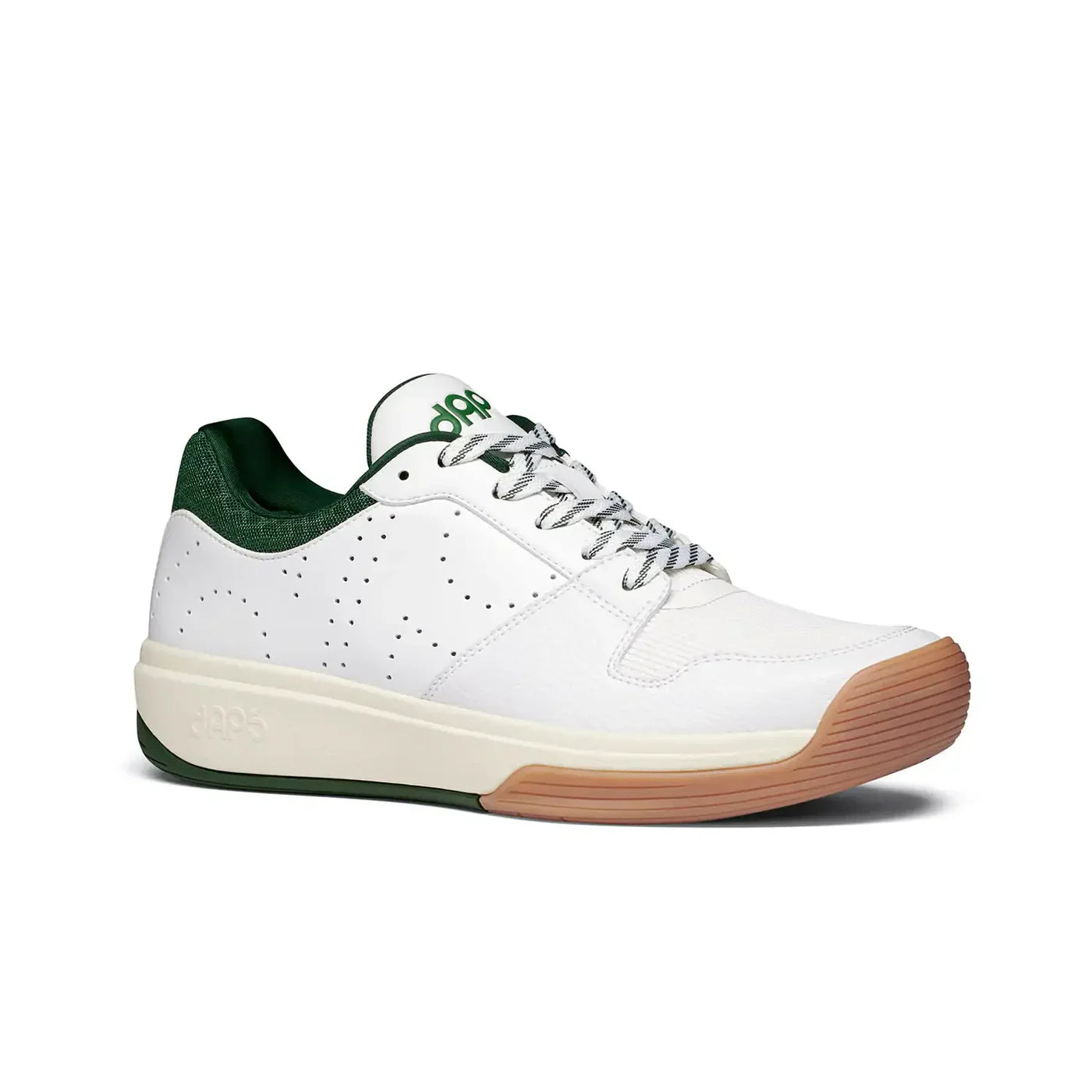 DAPS DESI Low Green White Womens Pickleball Shoes