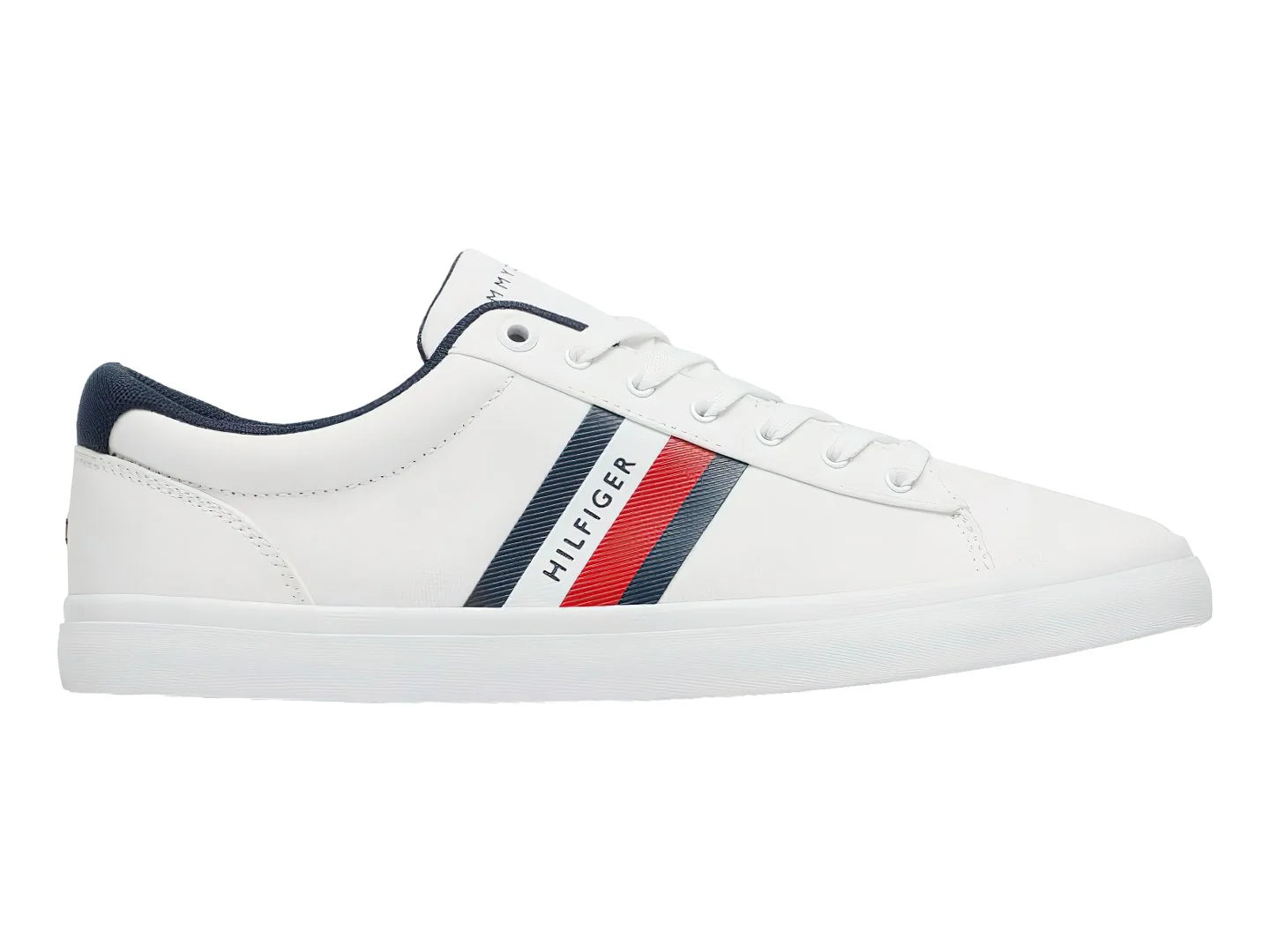 Tenis Tommy Hilfiger Essential Stripes Blanco para Hombre