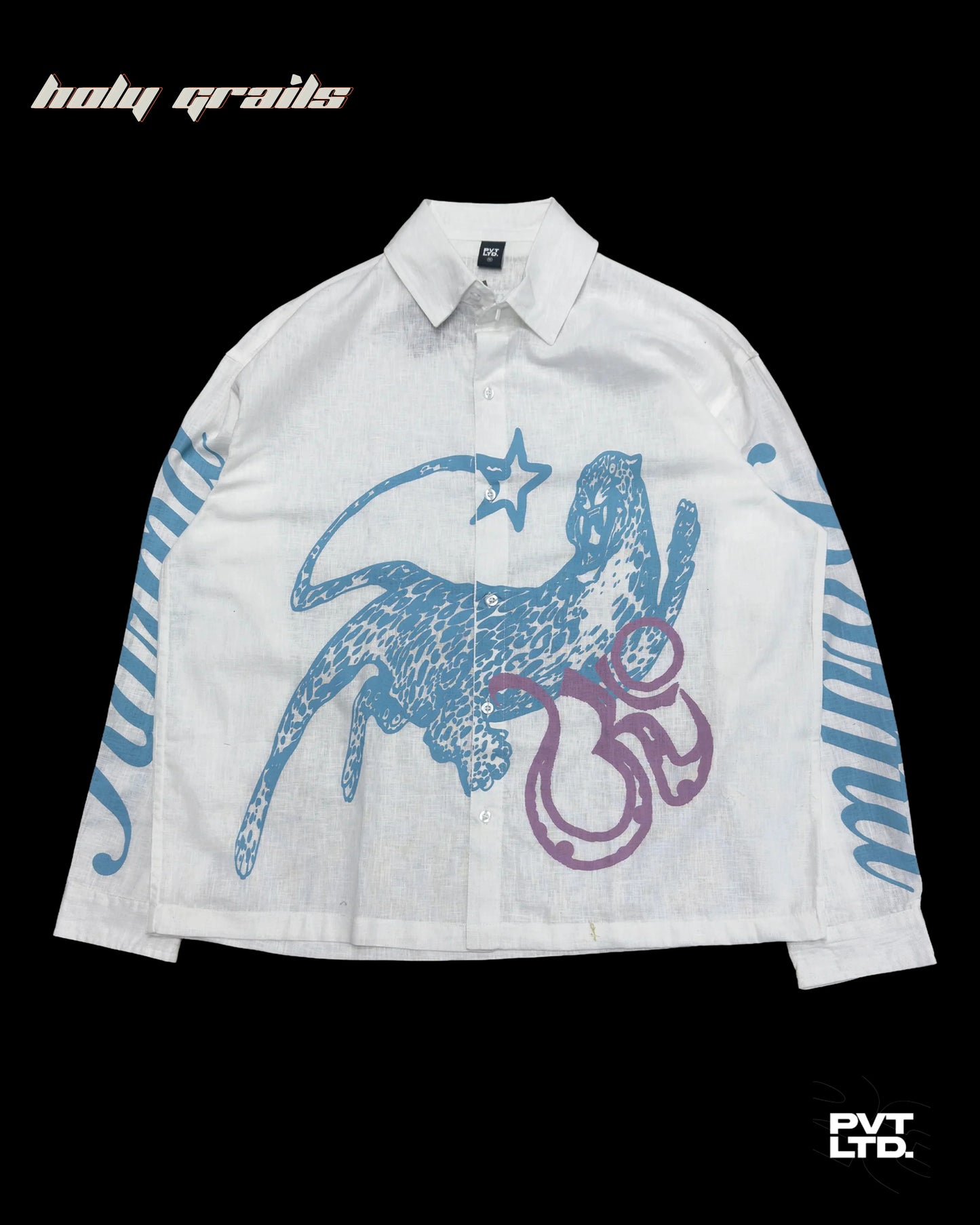 Karma White Linen Shirt HG x Pvt Ltd
