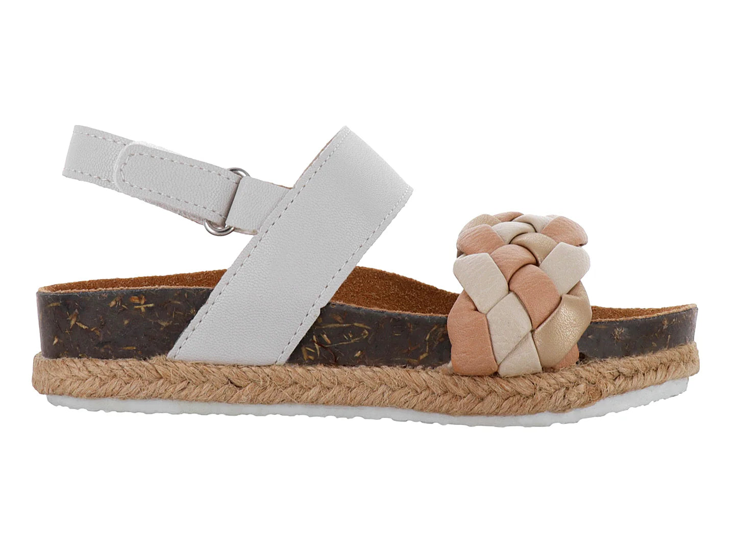 Sandalias Rilo Beige Combinado para Niña