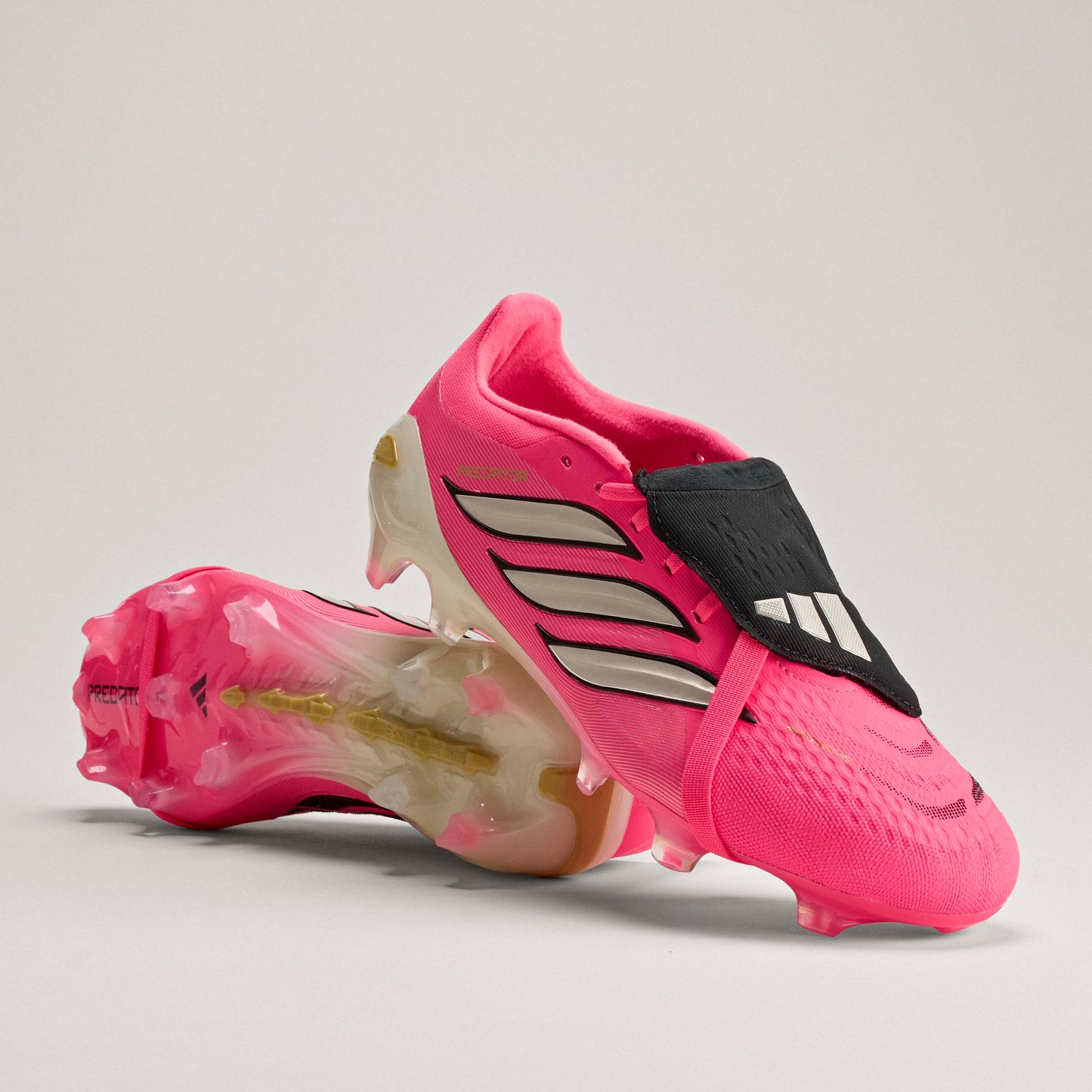 adidas Predator Pro Fold Over Tongue Firm Ground Mens Soccer Cleats Turquesa