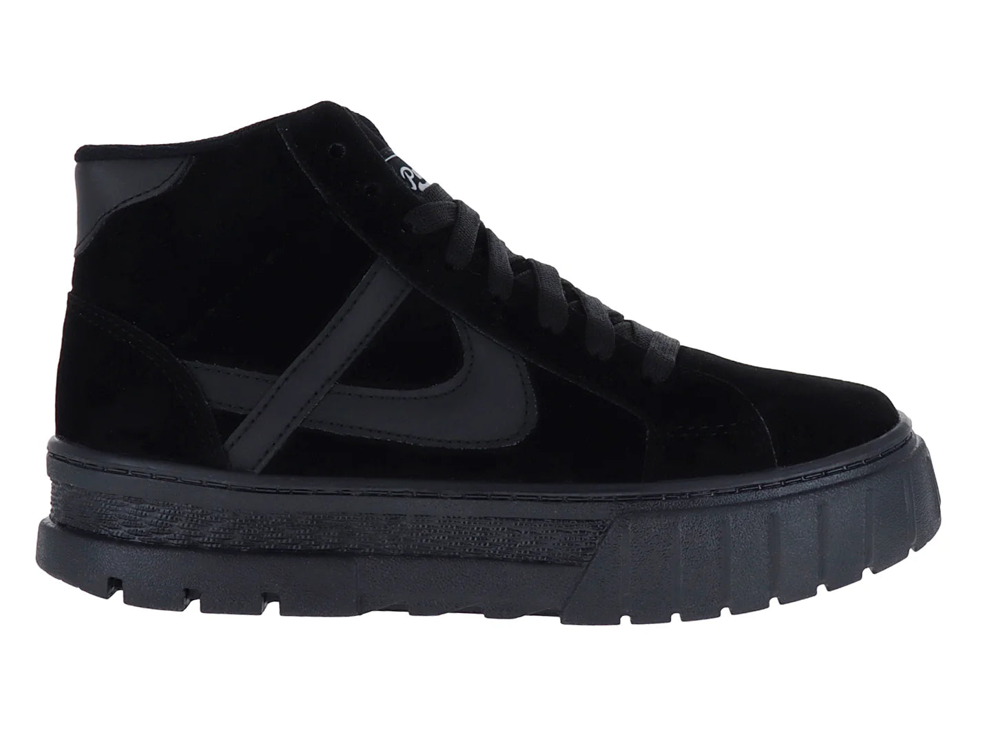 Tenis Panam Negros Plataforma para Mujer