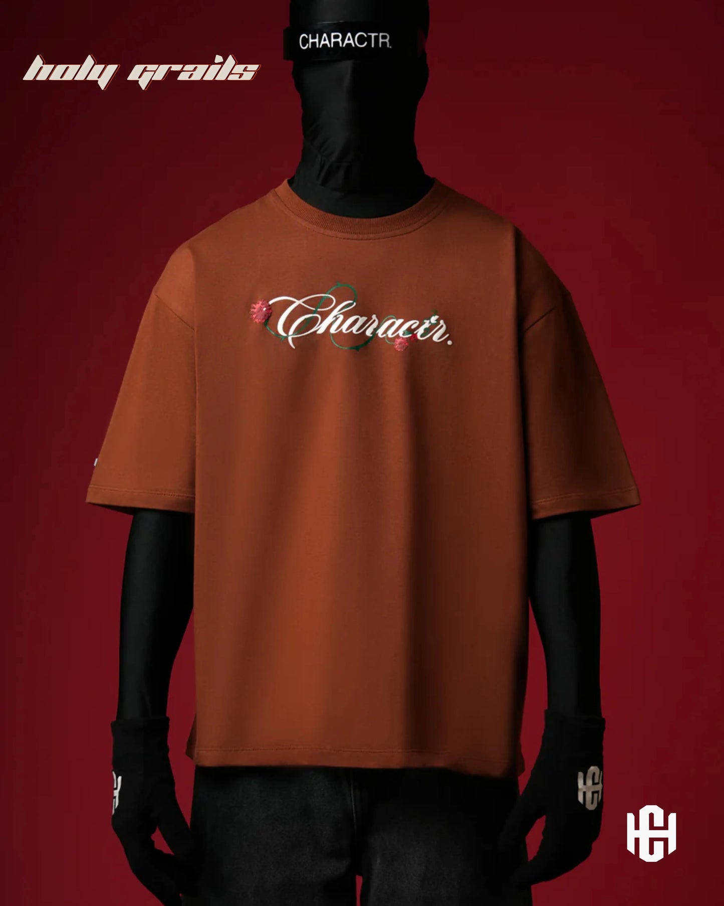 Bold Brown Graphic Tee HG x Charactr