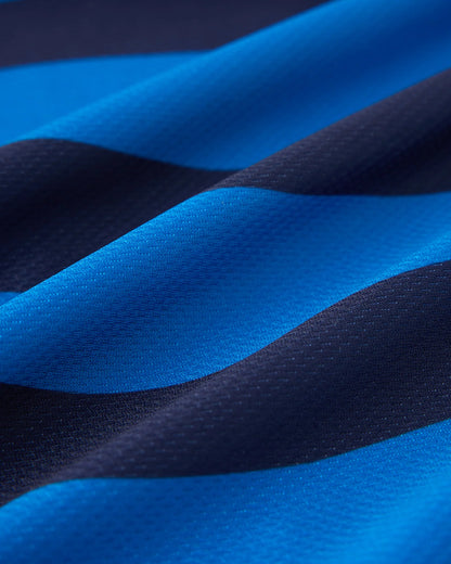 Stripe Soccer Jersey Vibrant Blue