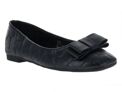 Zapatos Planos Roze Negros para Mujer