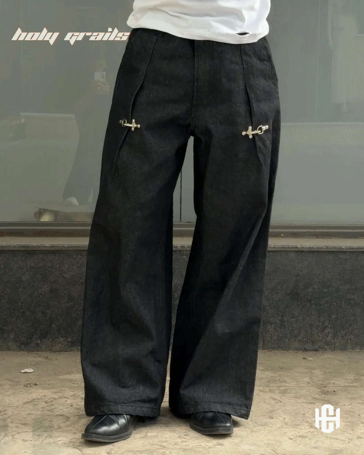 Clasp Denims Black Jeans HG x Charactr
