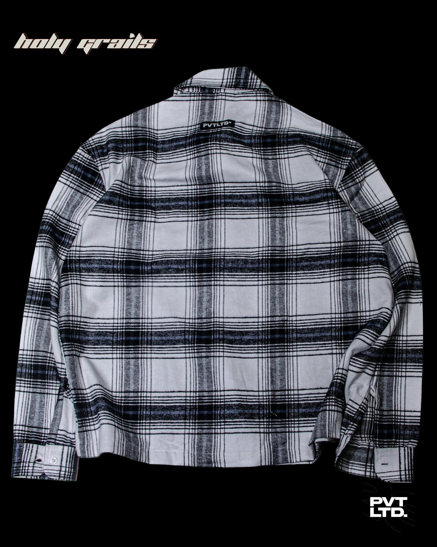 Iced White Button Down Shirt HG x Pvt Ltd