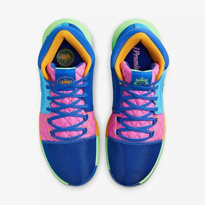 Tênis Nike Lebron Witness VIII Verde Azul Rosa