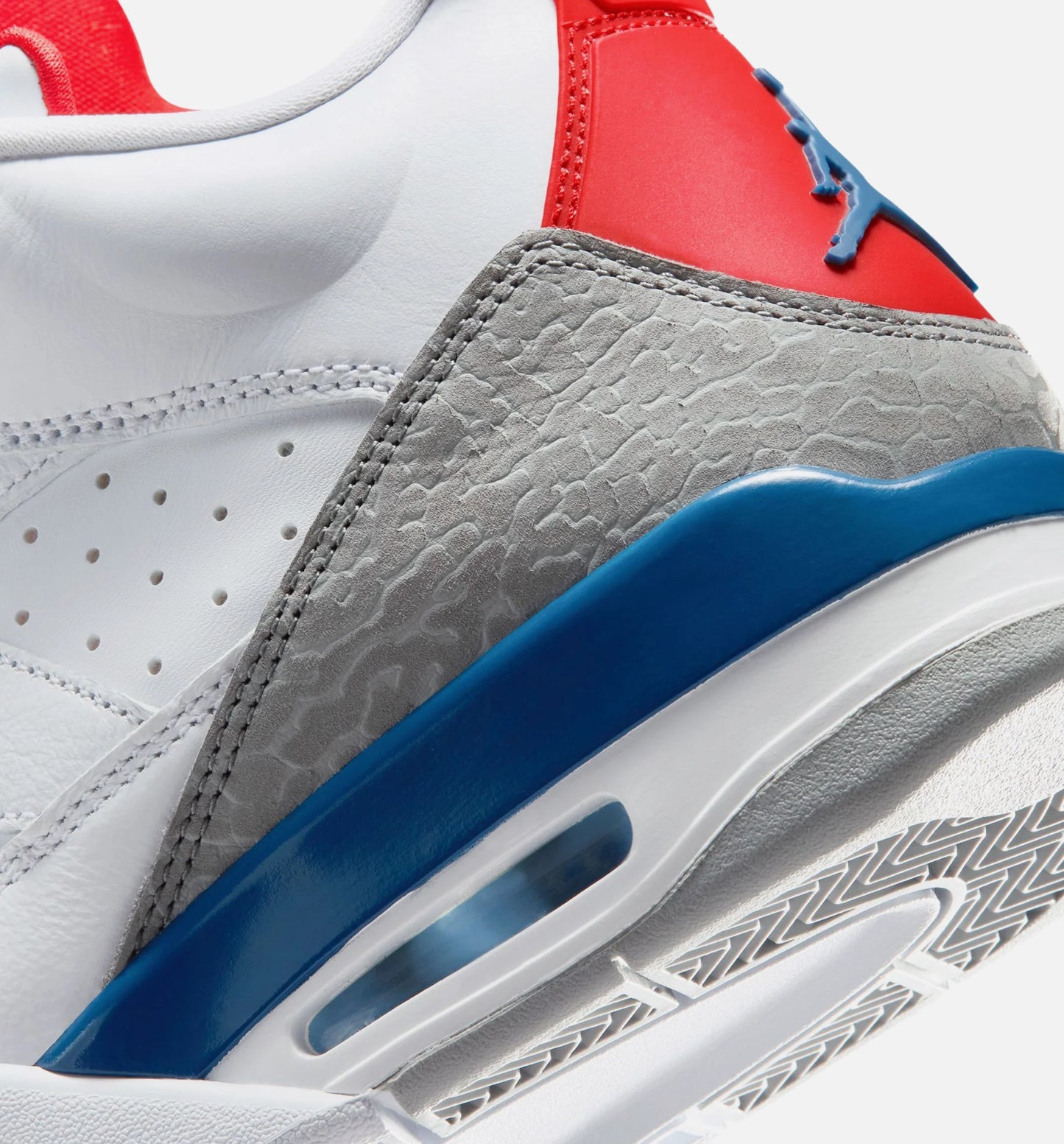 Son of Mars Low Mens Lifestyle Shoe White Varsity Red Light Smoke Grey True Blue