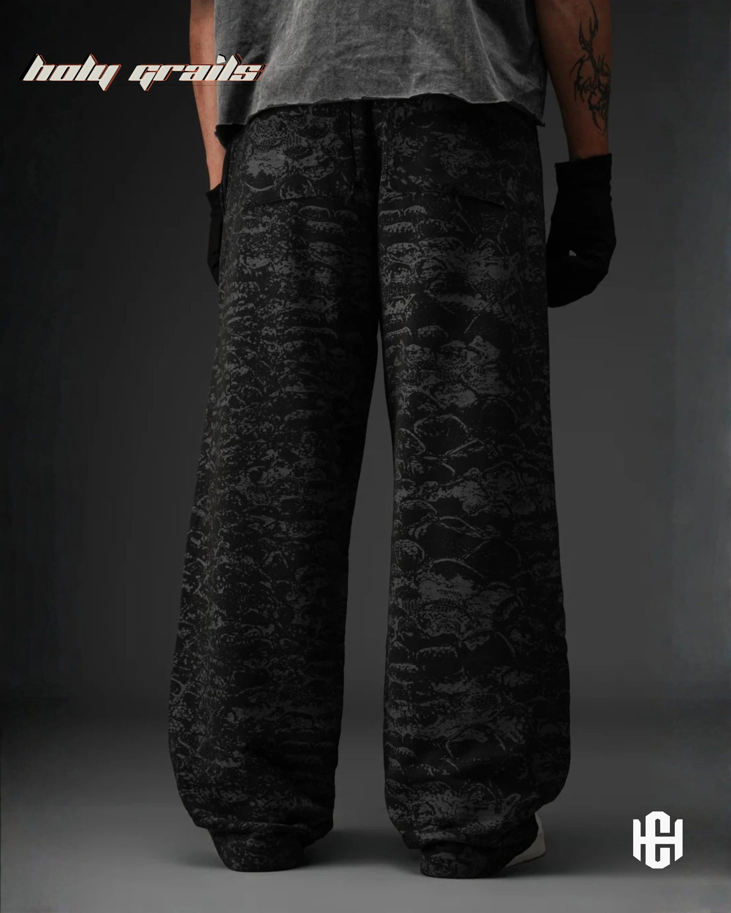 Manushya Karam Black Pants HG x Charactr