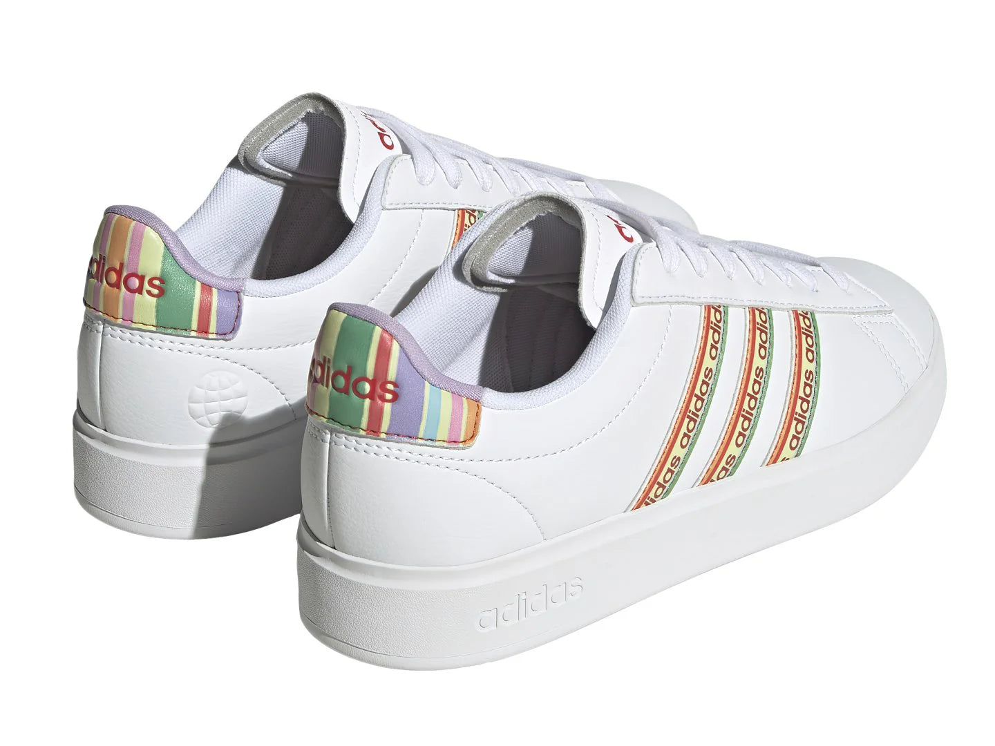 Tenis Adidas Grand Court 20 Blancos Multicolor para Mujer