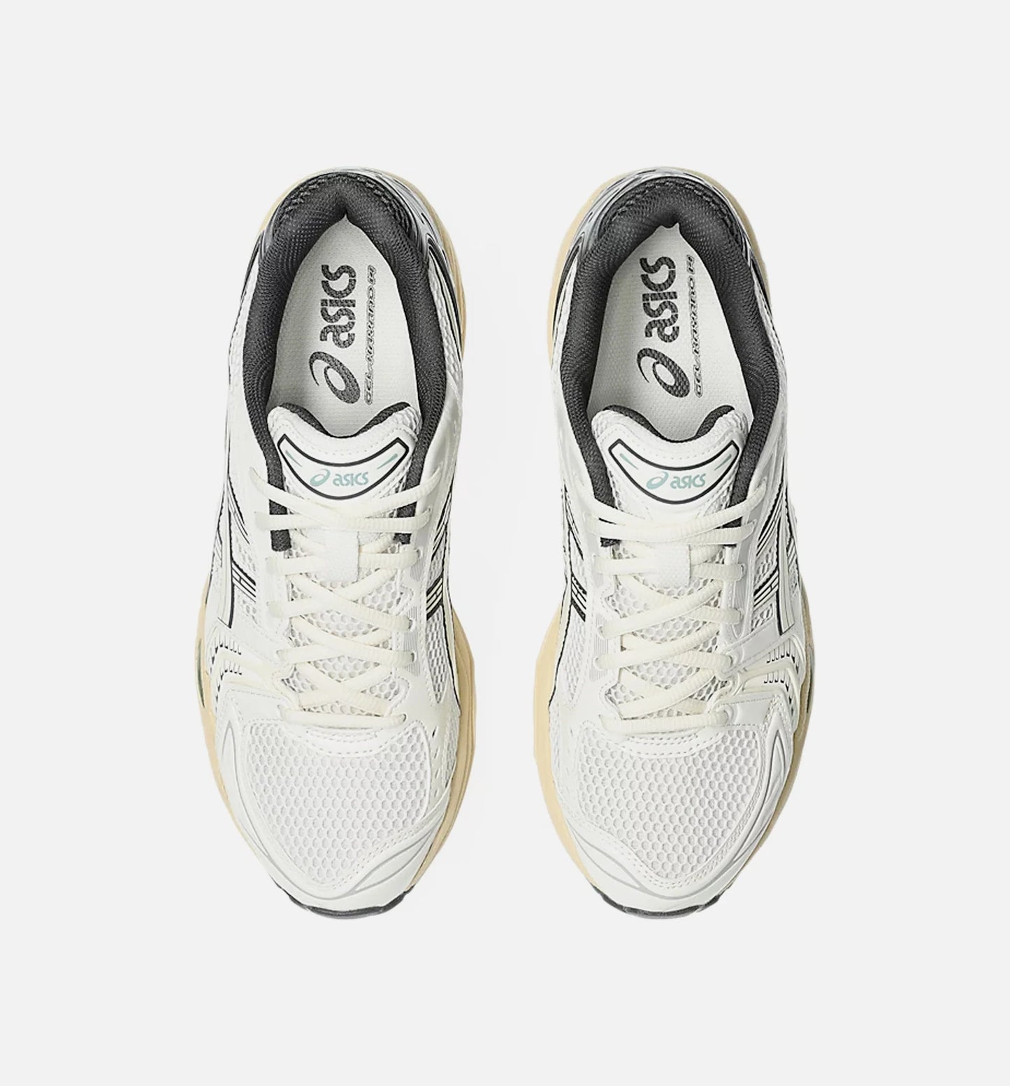 Gel Kayano 14 Mens Lifestyle Shoe Cream Obsidian Grey