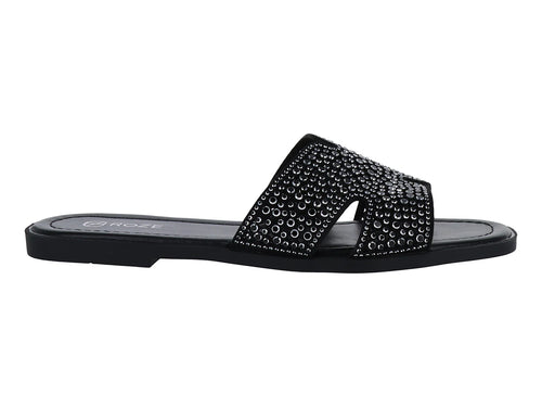 Sandalias ROZE Negro para Mujer