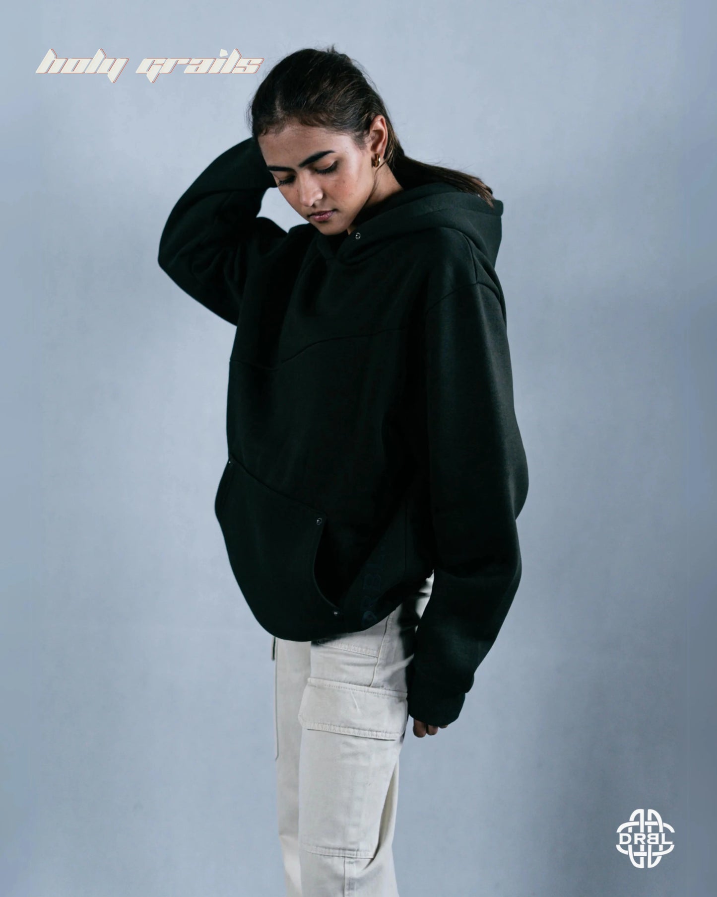 Deep Olive Flint Hoodie HG x DRBL